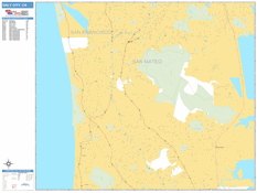 Daly City Digital Map Basic Style